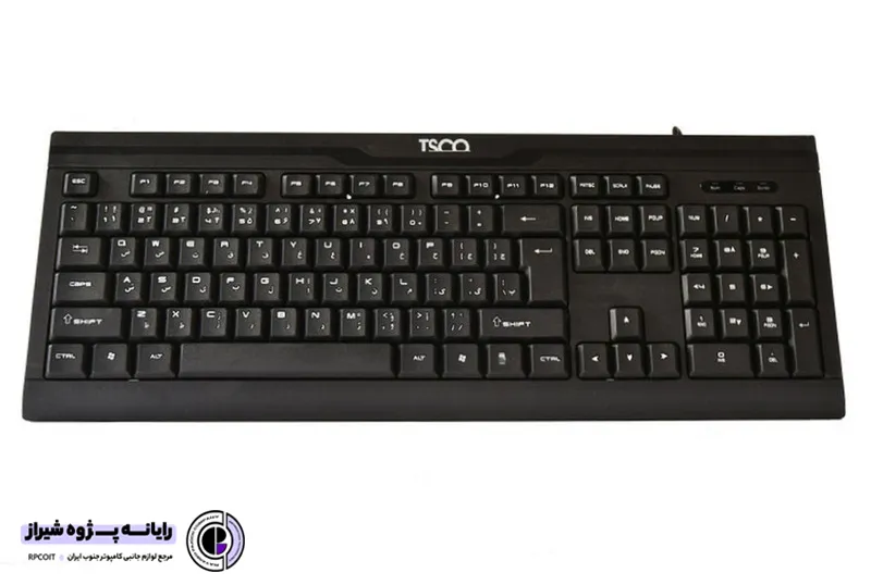 کیبورد سیمی تسکو مدل TK8012