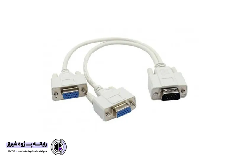 اسپلیتر vga 1in 2 out وی نت