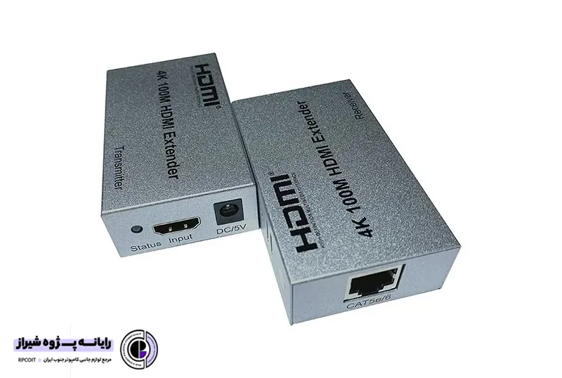 اکستندر HDMI 4K وی نت پشتیبانی تا 100 متر V-EXHD4100