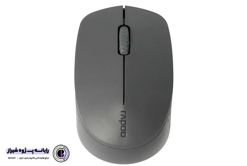 Mouse Rapoo Wireless M100 Silent Gray ا ماوس بی سیم راپو M100