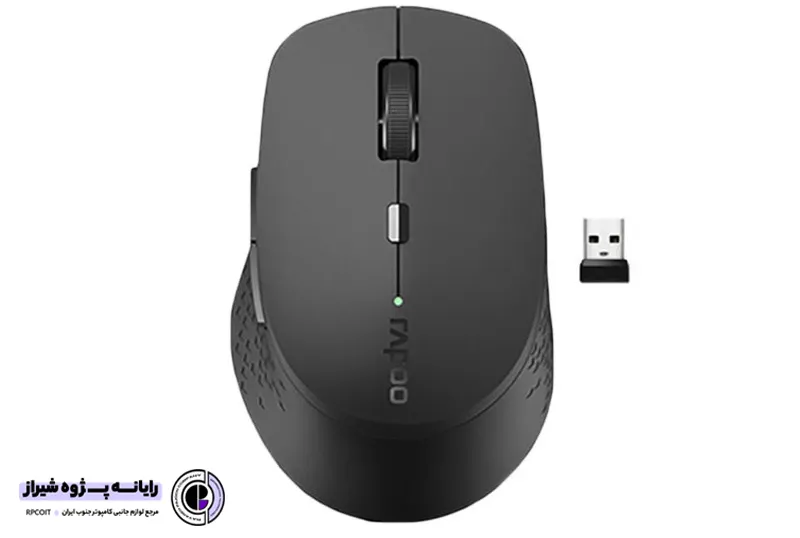 ماوس بی سیم رپو مدل M300 Silent gray