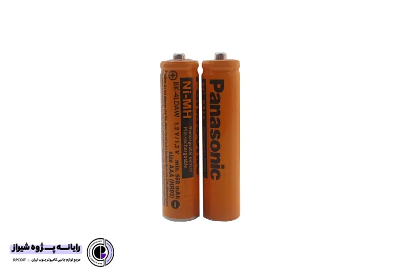 باتری قابل شارژ AAA پاناسونیک ACCU 650MAH دوتایی