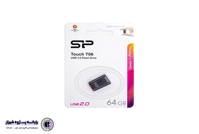 فلش مموری سیلیکون پاور مدل Touch T06 ظرفیت 64gb