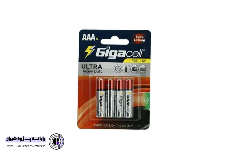 باتری  نیم قلمی Gigacell مدل Ultra Heavy Duty