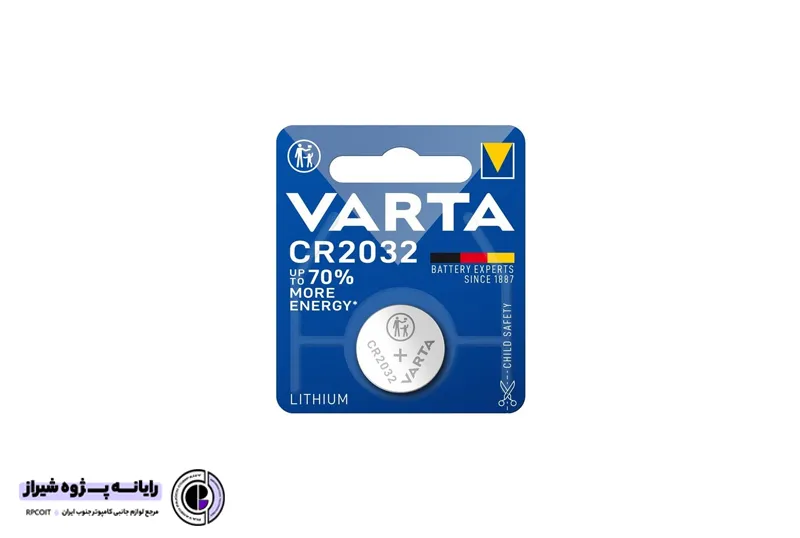 باتری سکه ای وارتا مدلVARTA CR 2032 بسته 1 عددی