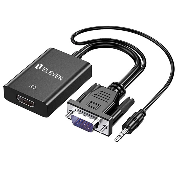 تبدیل VGA به HDMI ایلون ELEVEN صدا دار مدل CV1000