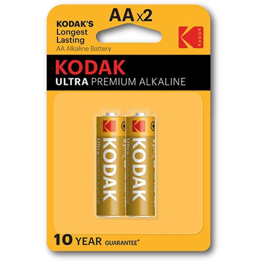 باتری اولترا آلکالاین کداک مدل kodak ultra alkaline AAx2