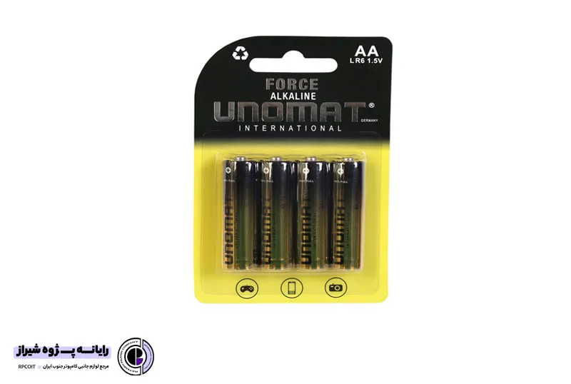 باتری قلمی اونومات آلکاالین BATTERY UNOMAT AA