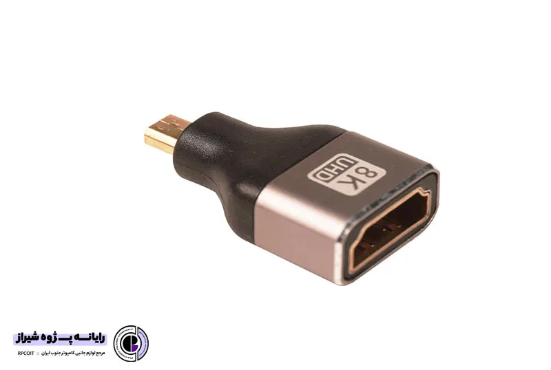 تبدیل Micro HDMI نر به HDMI ماده کی نت مدل K-AMHDMF21 با رزولوشن 8K
