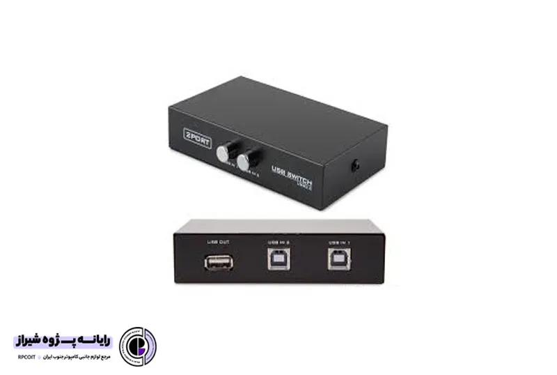 دیتا سوئیچ 1 به 2 دستی USB پی نت