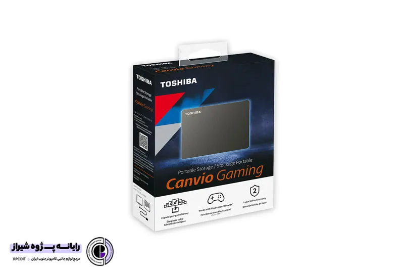 هارد اکسترنال توشیبا سری Canvio Gaming با ظرفیت 1 ترابایت