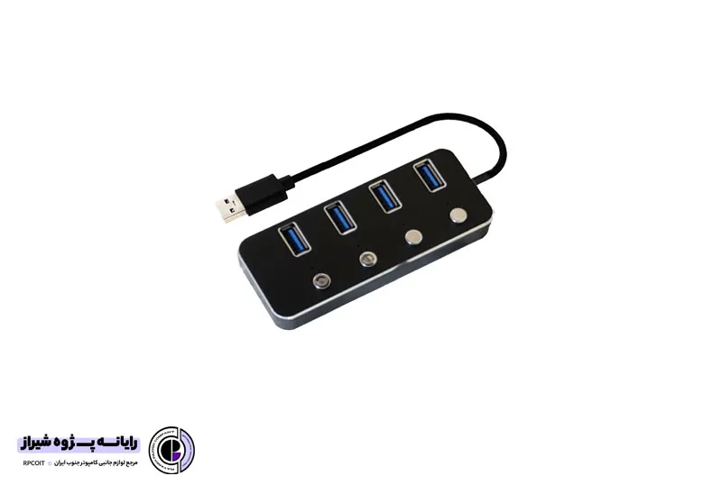 هاب 4 پورت USB.3 کلید دار کی نت مدل H5