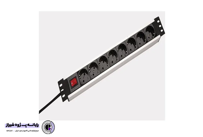  پاور ماژول ۸ پورت کليد دار PDU 8P
