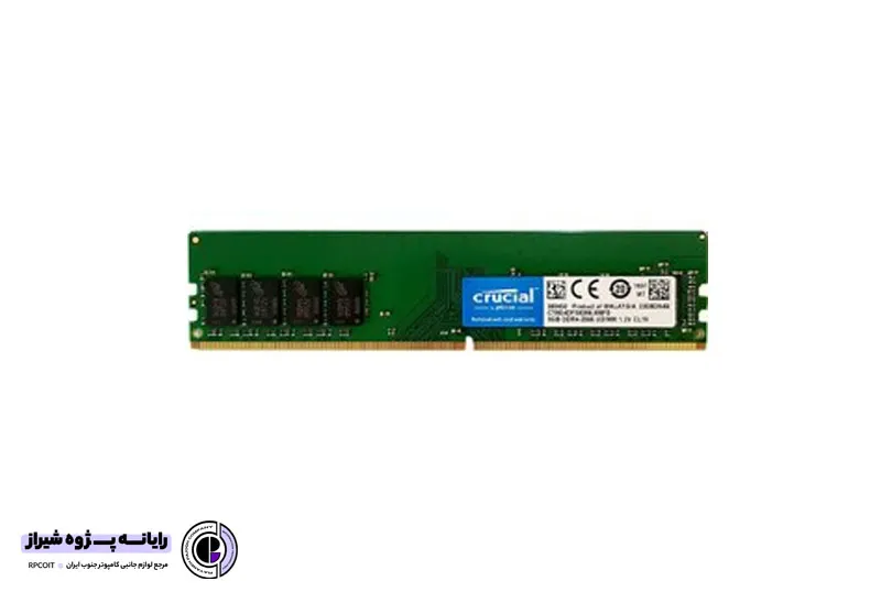 رم کامپیوتر کروشیال تک کاناله 4 گیگابایت با فرکانس 2666MHz