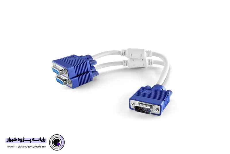  تبدیل کابلی 1 به 2 پورت VGA پی نت