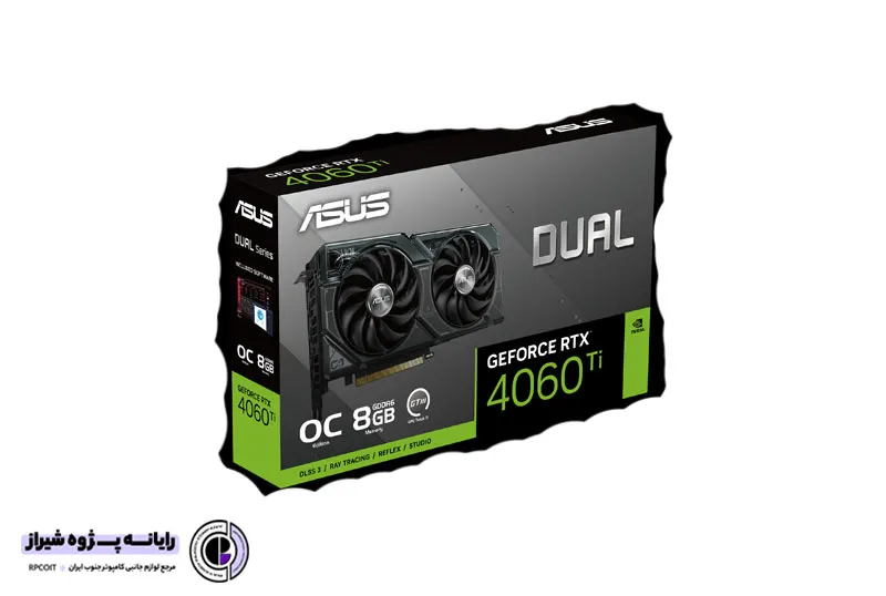  کارت گرافیک ایسوس مدل Dual GeForce RTX™ 4060 Ti OC Edition حافظه 8 گیگابایت