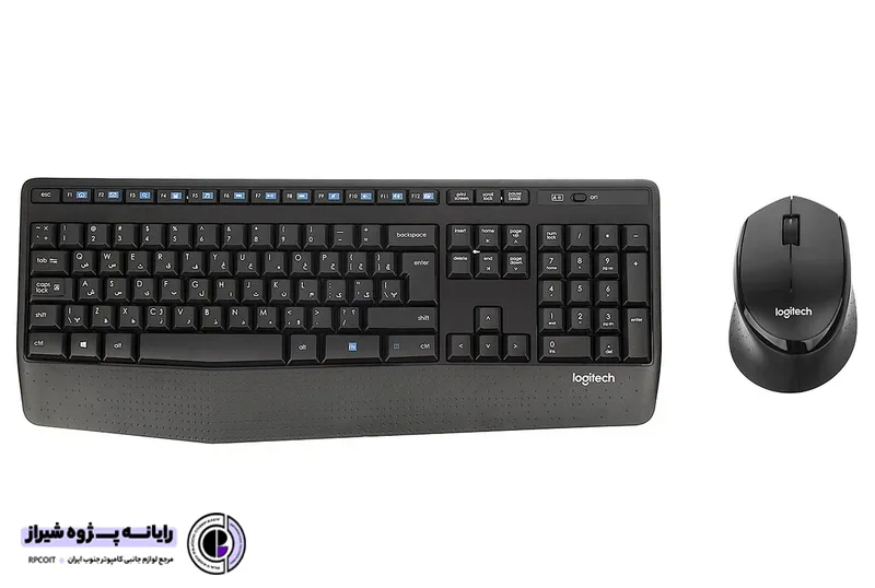 کیبورد و ماوس بی سیم لاجیتک مدل MK345 با حروف فارسی
