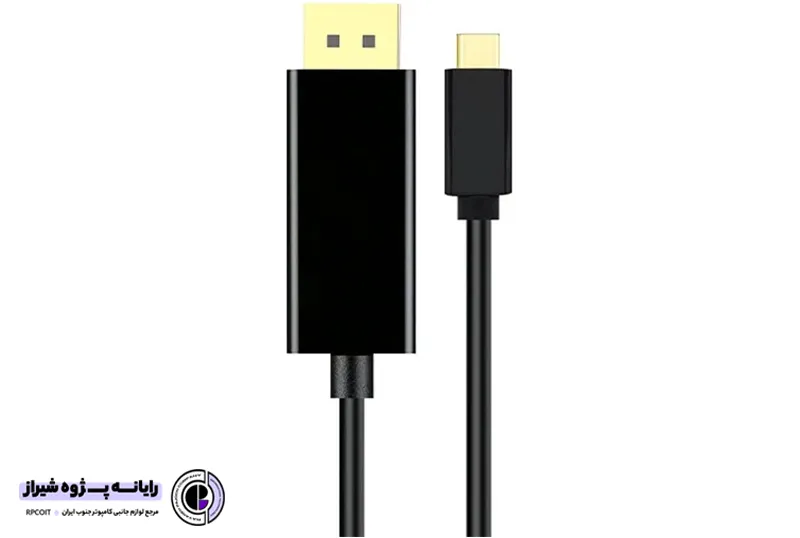 کابل تبدیل Type-C به Displayport کی نت طول 1.8 متر