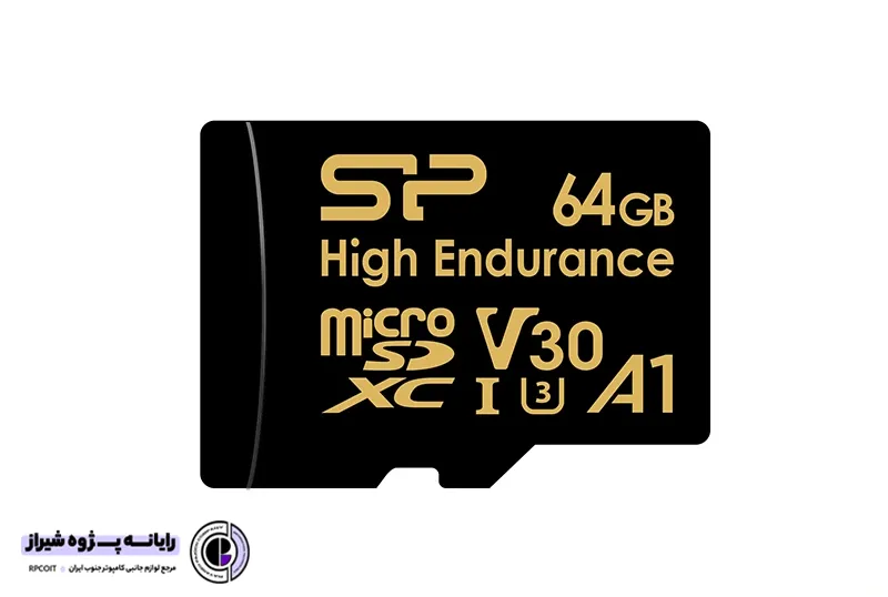 کارت حافظه MicroSD سیلیکون پاور Golden Series V30 ظرفیت 64 گیگابایت