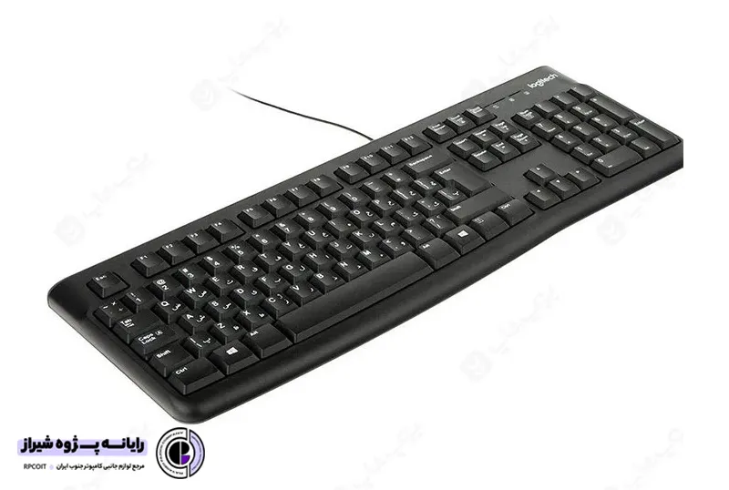 کیبورد لاجیتک K120 با حروف فارسی